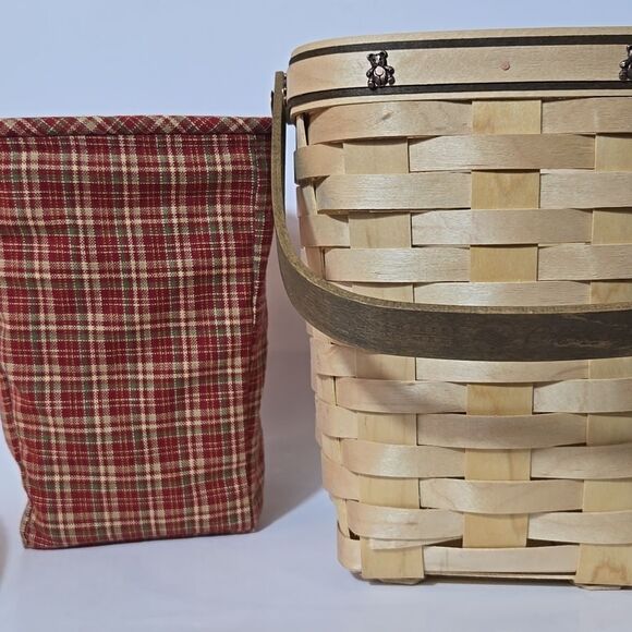 2007 Longaberger Basket Boyds Bear Country Basket Feast Signed Wendy Longaberger - Picture 10 of 16